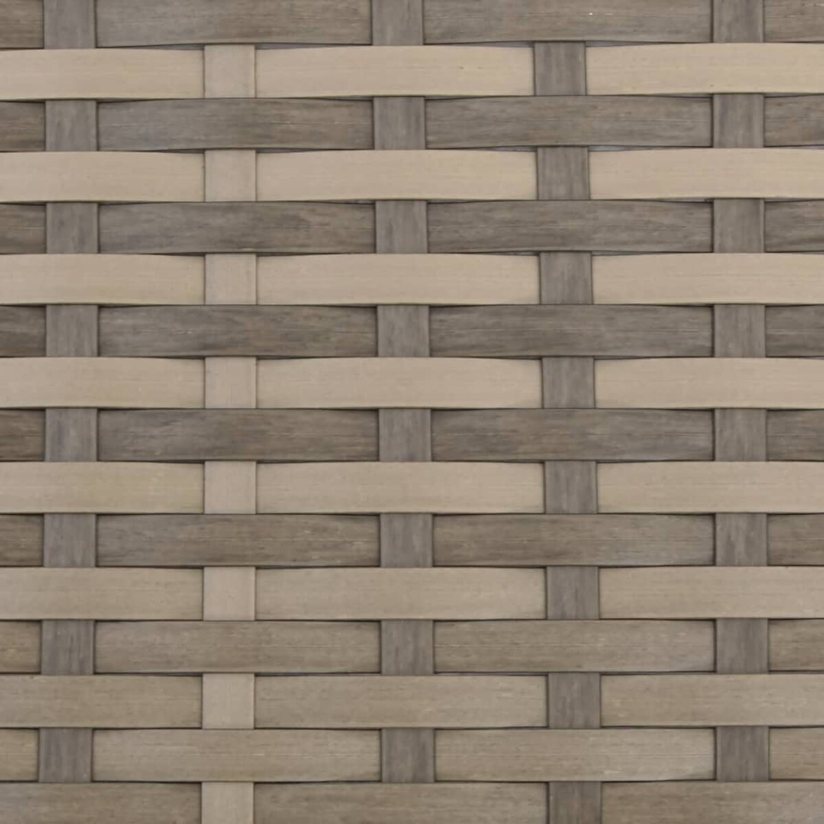 vidaXL Krzesło ogrodowe z podnóżkiem, jasnobrązowe, polirattan