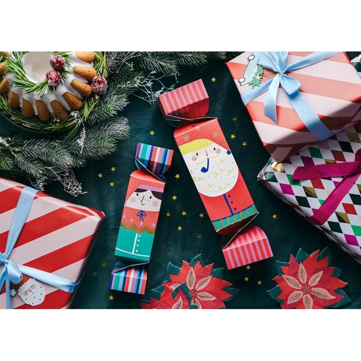 Pudełka na prezenty Cukierki, mix, 7x37 - 9x47cm