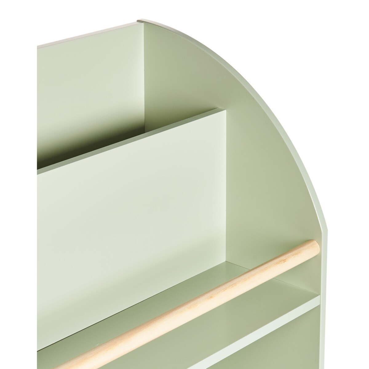 Regał 3 półki MDF Jasnozielony LILOET