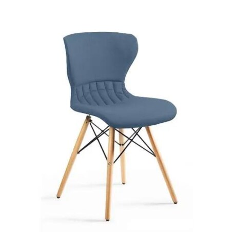 Krzesło SOFT jasno niebieskie
