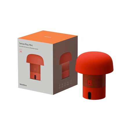KOODUU SENSA PLAY MINI Lampa przenośna z głośnikiem - Pomarańczowy
