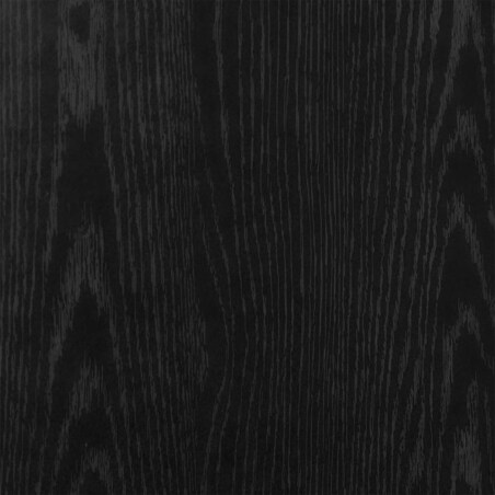 vidaXL Stolik kawowy obrotowy 360 stopni czarny dąb 90x90x34,5 cm