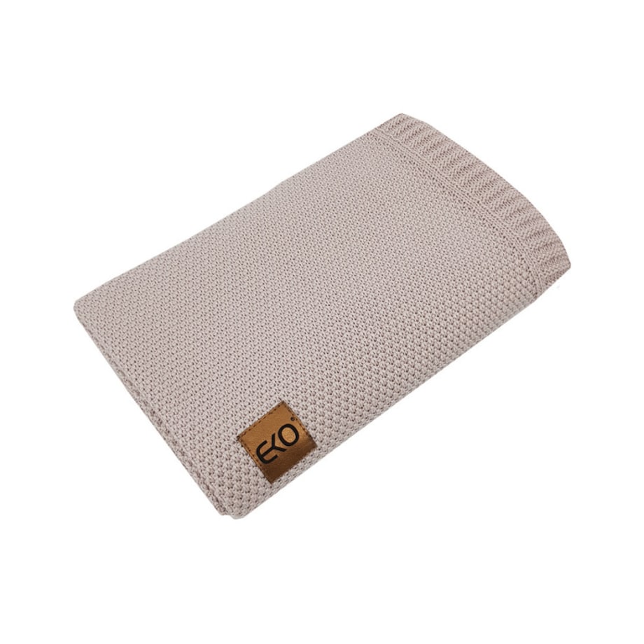 Kocyk bambusowy dla dziecka PUDROWY RÓŻ