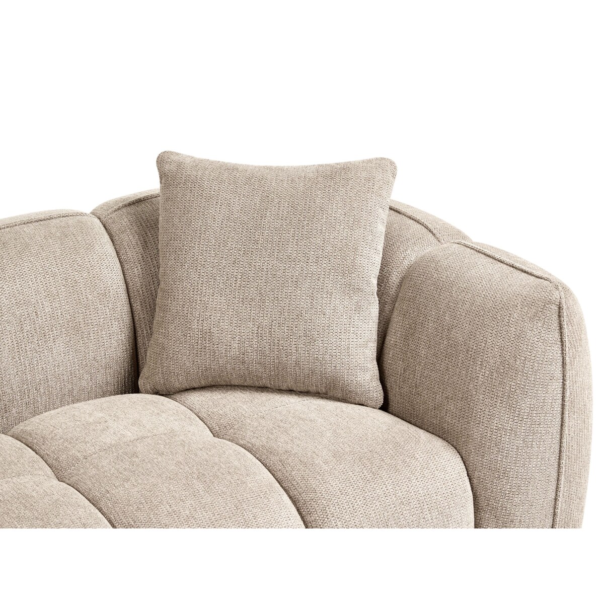 Sofa NESS Beżowoszary dla 2 osób