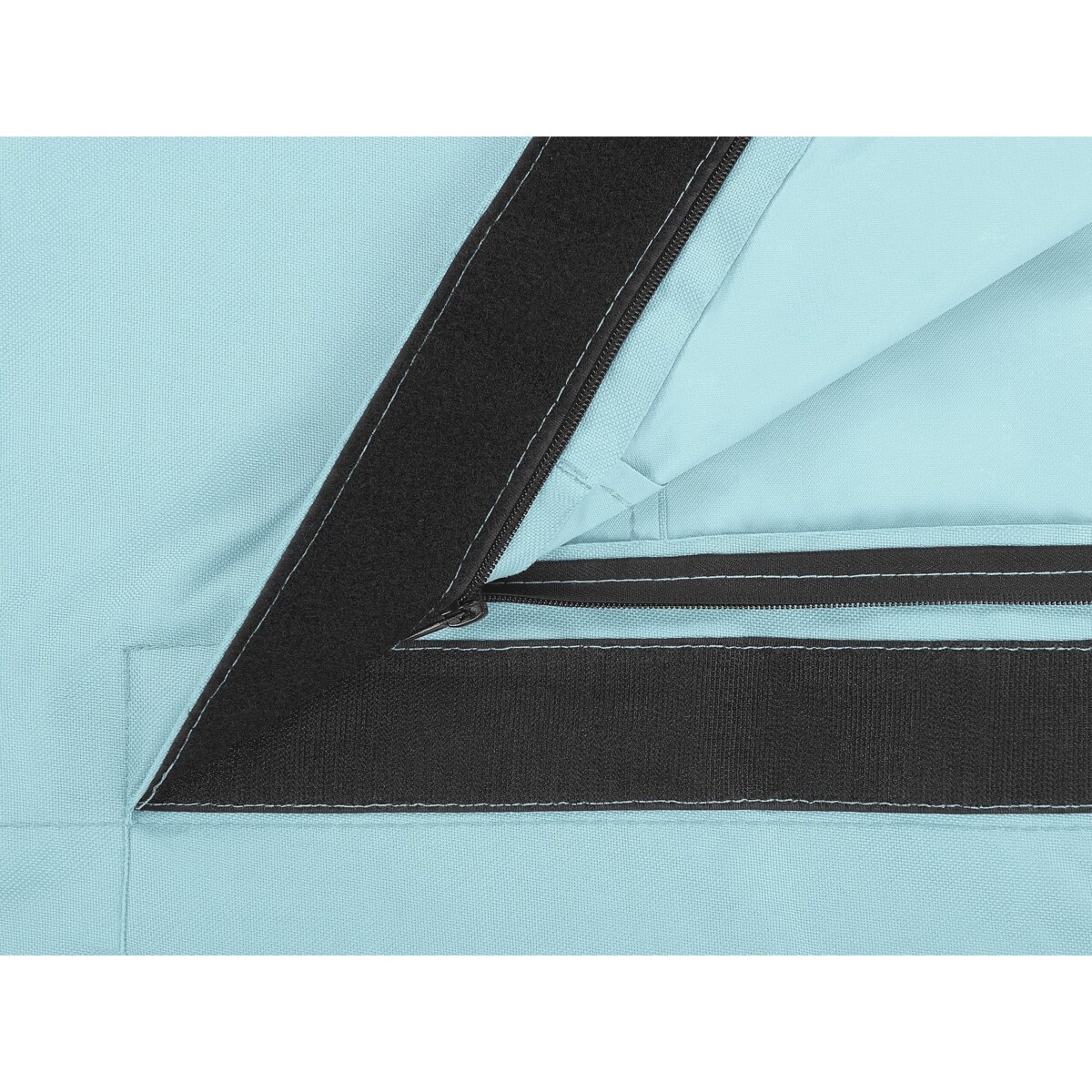 Pufa worek 180 x 230 cm błękitny