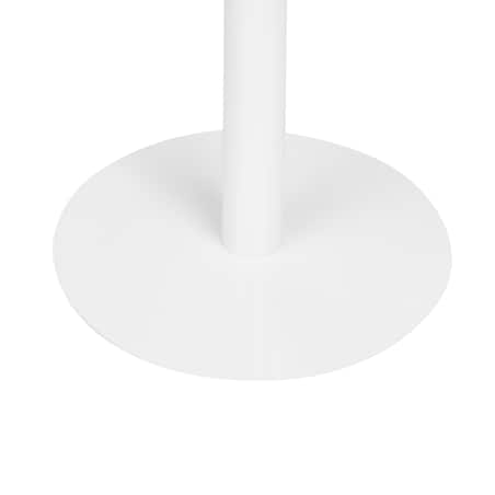 Stół barowy MORELLA Jasny brąz/ biały 80 cm 80 cm