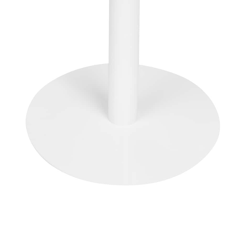 Stół barowy MORELLA Jasny brąz/ biały 80 cm 80 cm