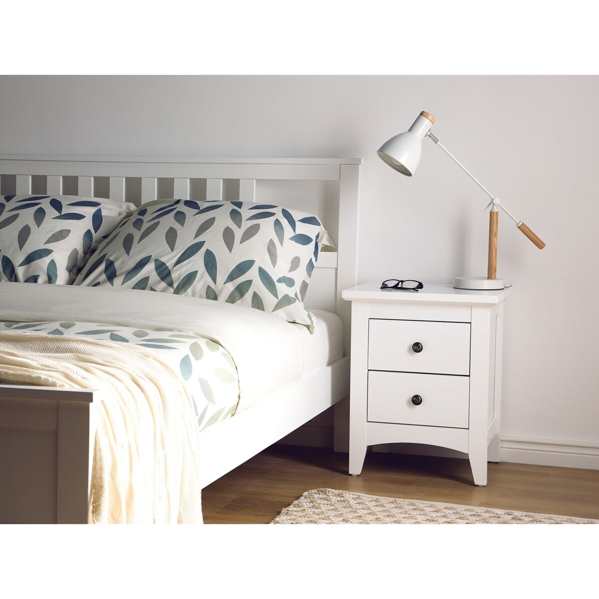 Szafka nocna biała JOLIET