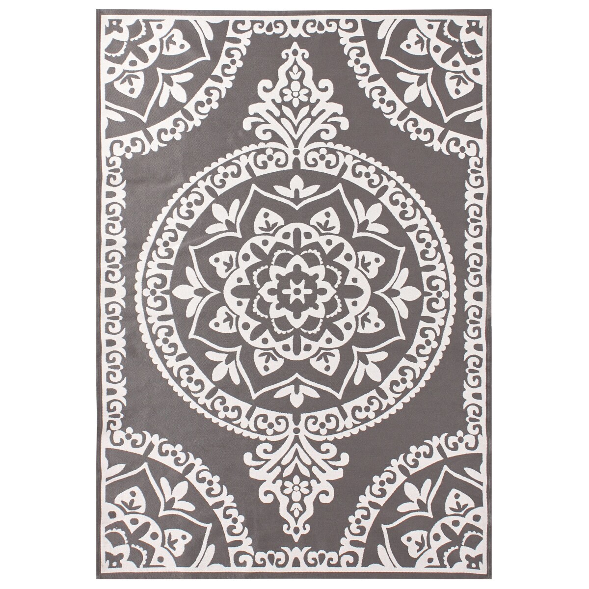 Dywan zewnętrzny KOHIMA Szary 160 x 230 cm