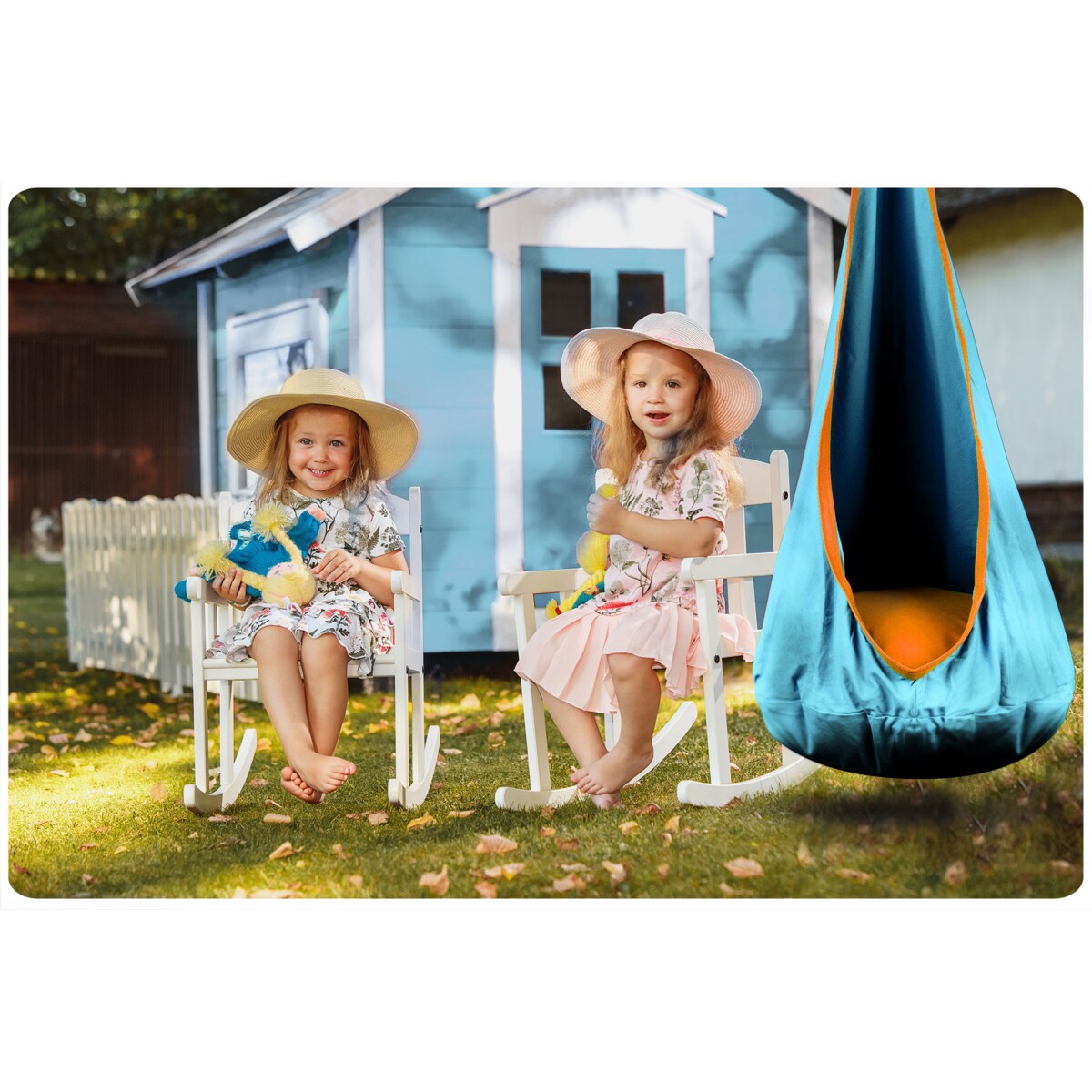 Kokon huśtawka bujak fotel wiszący dla dzieci Neo-Sport