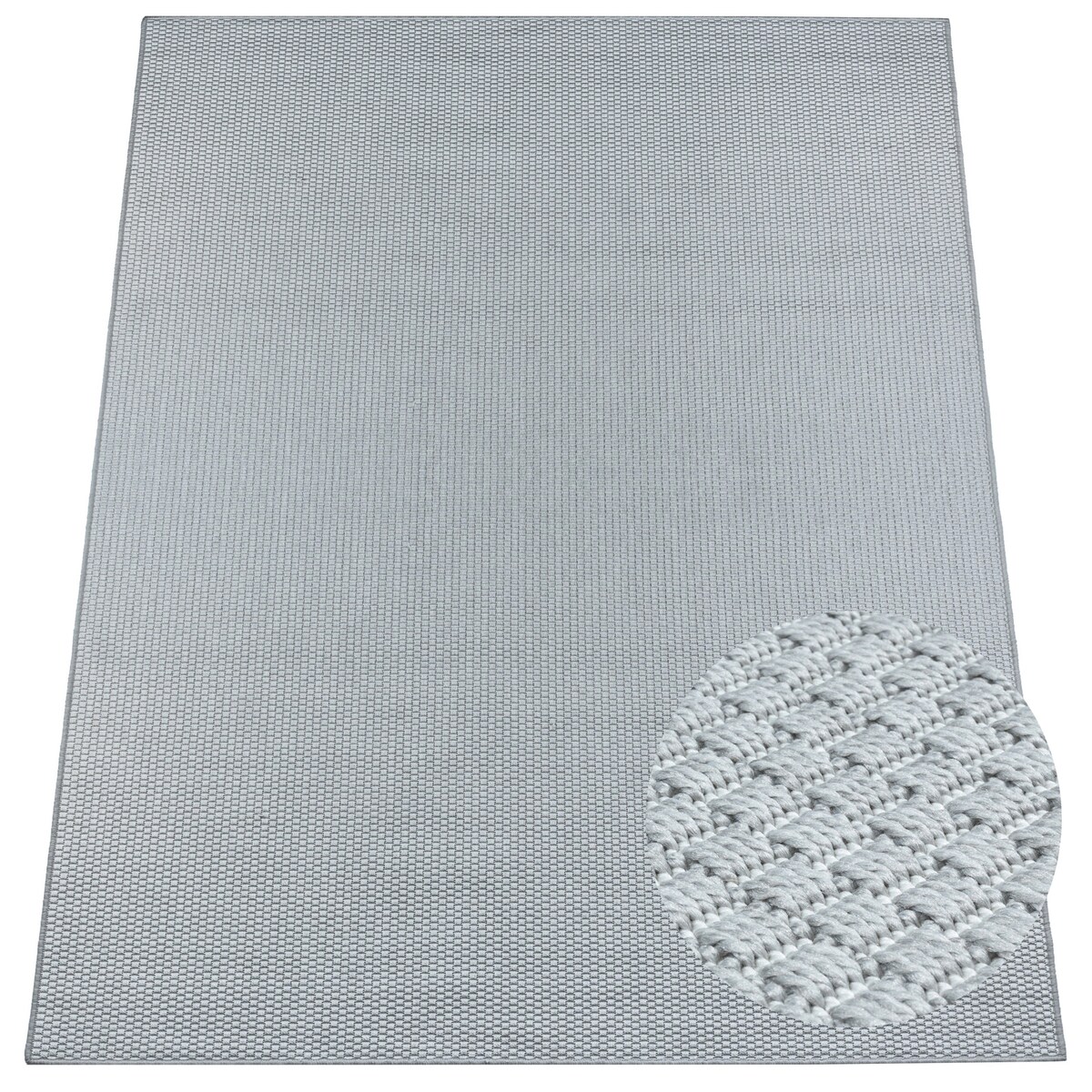 Dywan płasko tkany Scandi 200x300 cm nowoczesny szary