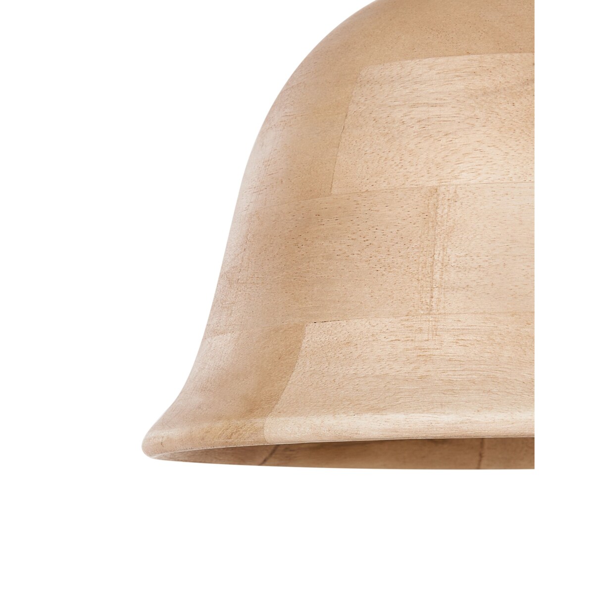 Lampa wisząca GOIKA Drewno mango Jasnobrązowy