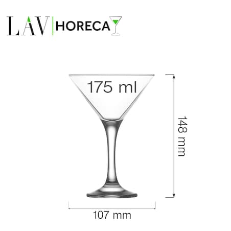 Kieliszek do martini Sofia 175 ml, LAV