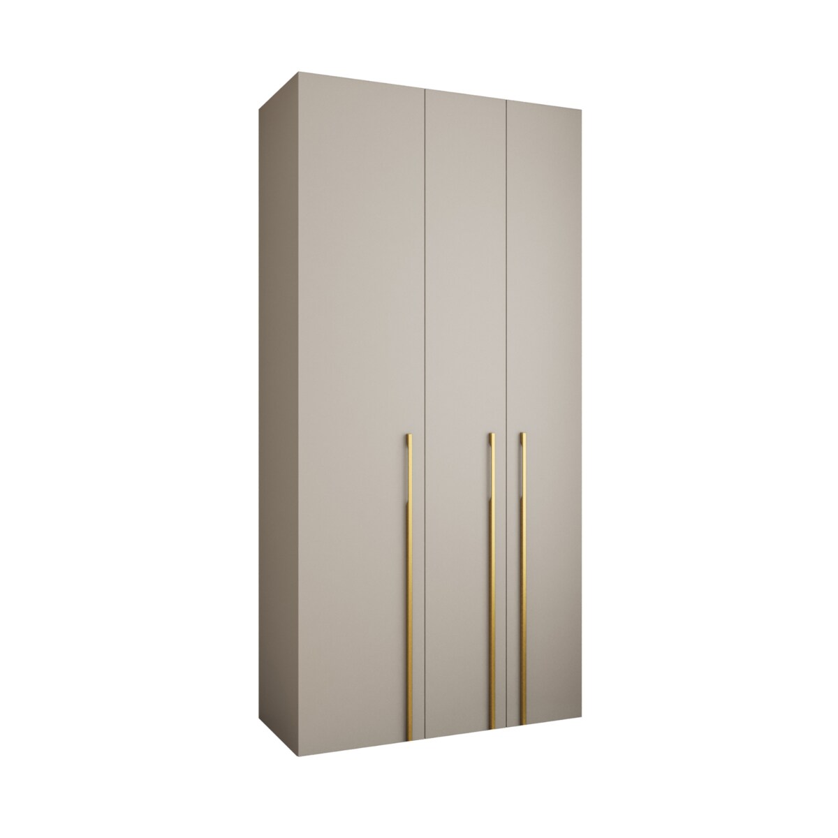 Szafa trzydrzwiowa Como 3 120 gł.40 kaszmir+złoty