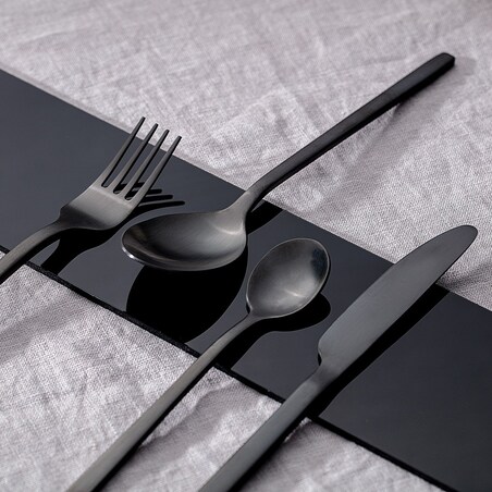 Sztućce Metro Black 4szt.