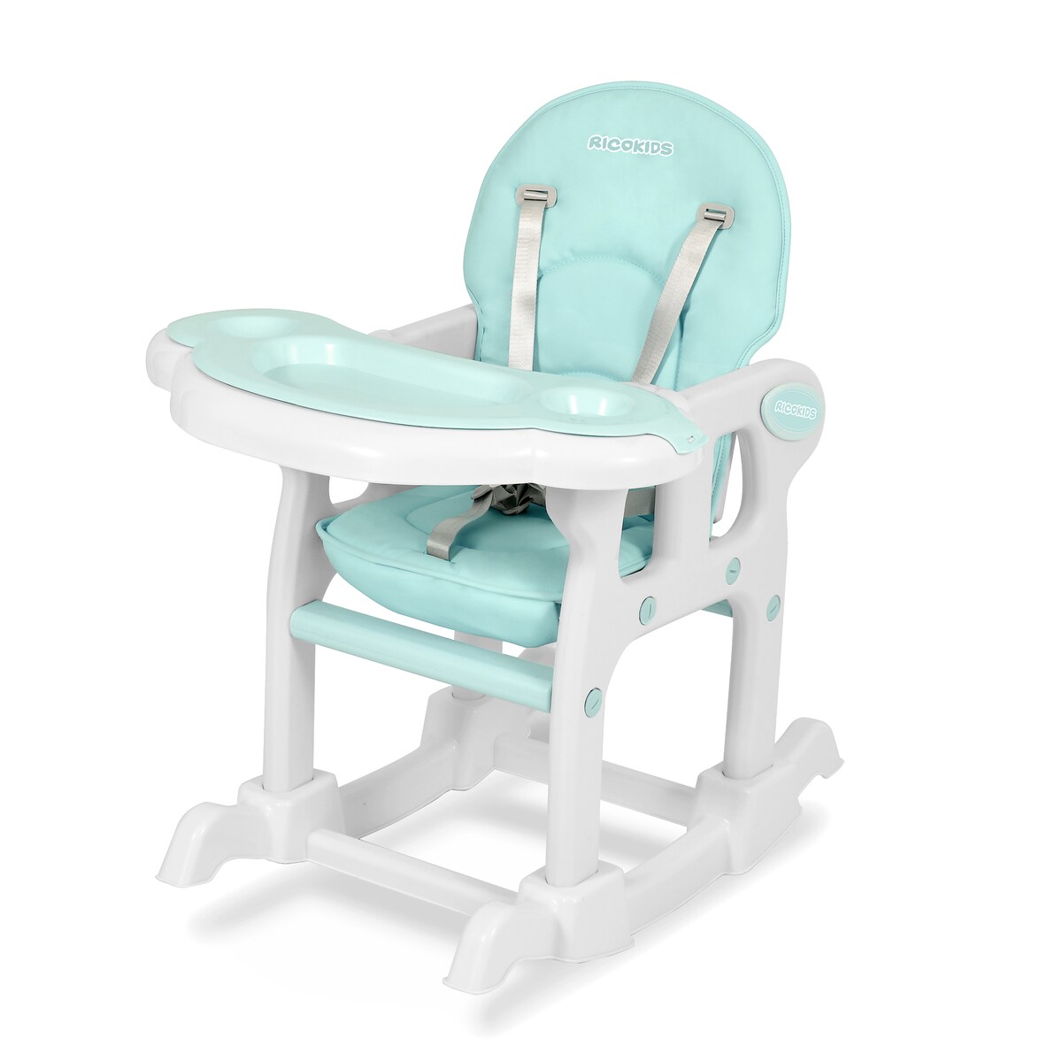 Krzesełko do karmienia sinco dla dzieci składane taca Ricokids + śliniak