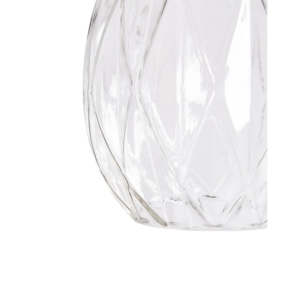 Lampa wisząca szklana przezroczysta COOSA