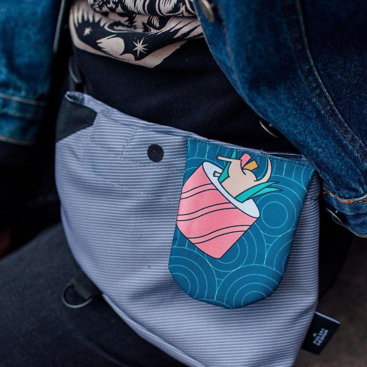 Saszetka treningowa na smaczki "Psutomaki"