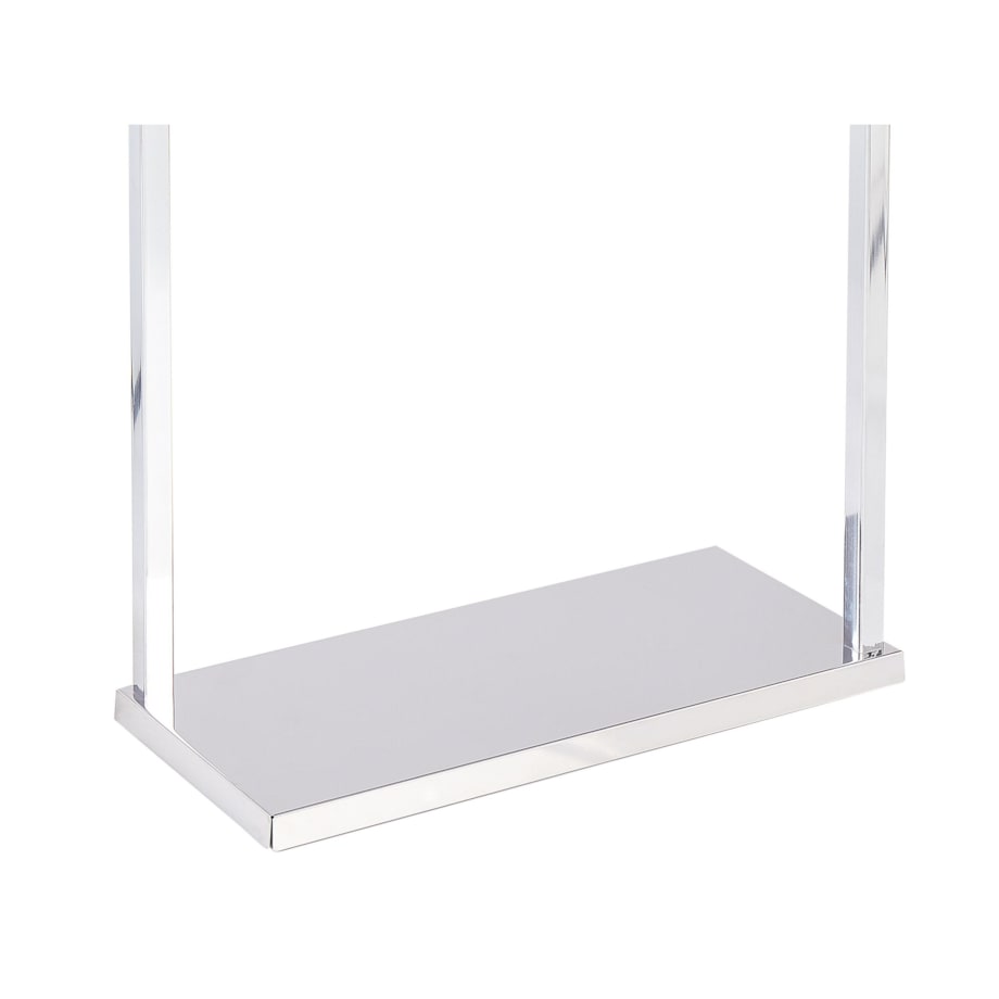 Stojak na ręczniki 42 x 83 cm srebrny GARCITAS