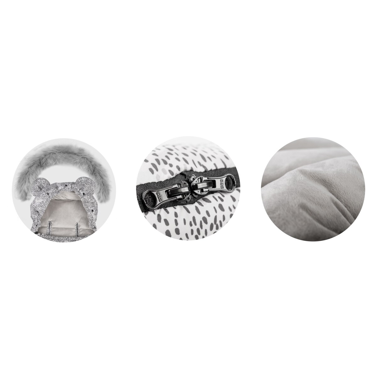 Śpiworek zimowy do wózka gondoli na sanki gruby Ricokids