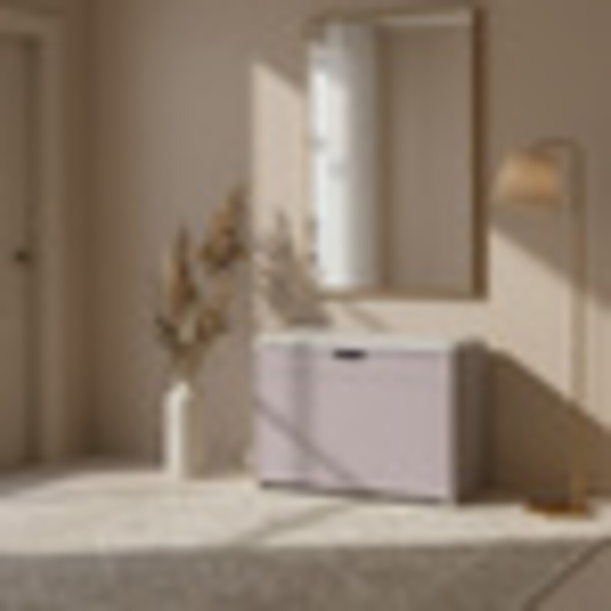 Szafka na buty z siedziskiem i wysuwanymi półkami VAULT, 57 x 30 x 53 cm