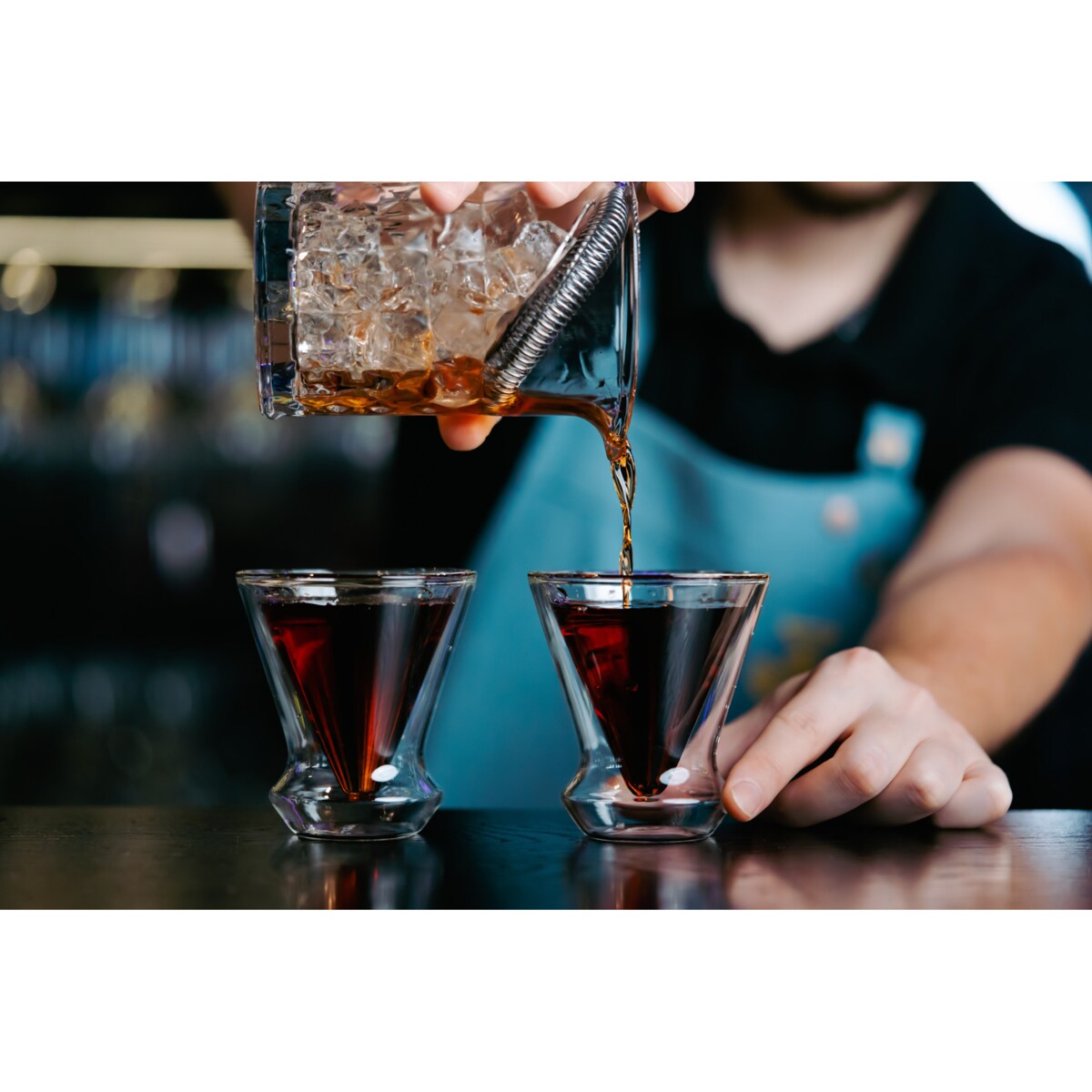 2 kieliszki do martini z podwójną ścianką Soho 155 ml 8937