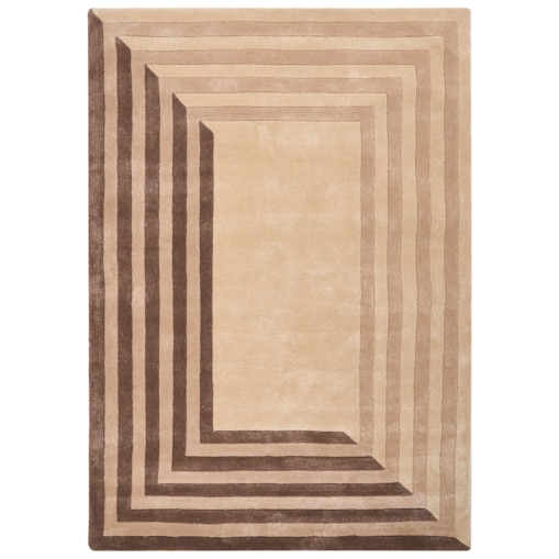 Dywan SARAI Beżowy 160 x 230 cm Wiskoza