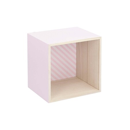 Półka Box pink 22cm, 22x18x22cm