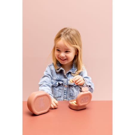 Zestaw pojemników na przekąski z klipsem 2 szt. - Kot Trixie Baby