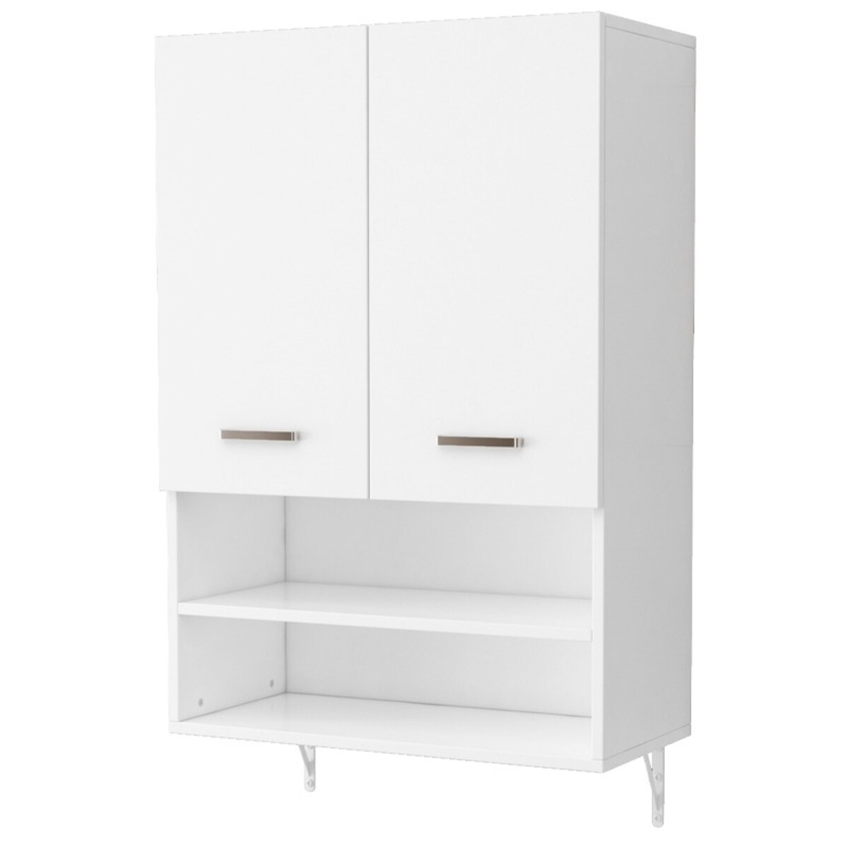 Szafka łazienkowa wisząca ścienna nad pralkę pojemne półki regał loft 64 cm