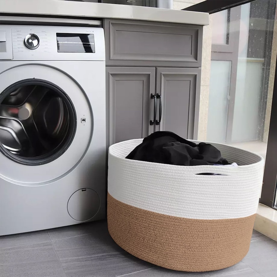 Kosz Naturalny 55cm Pleciony 322162