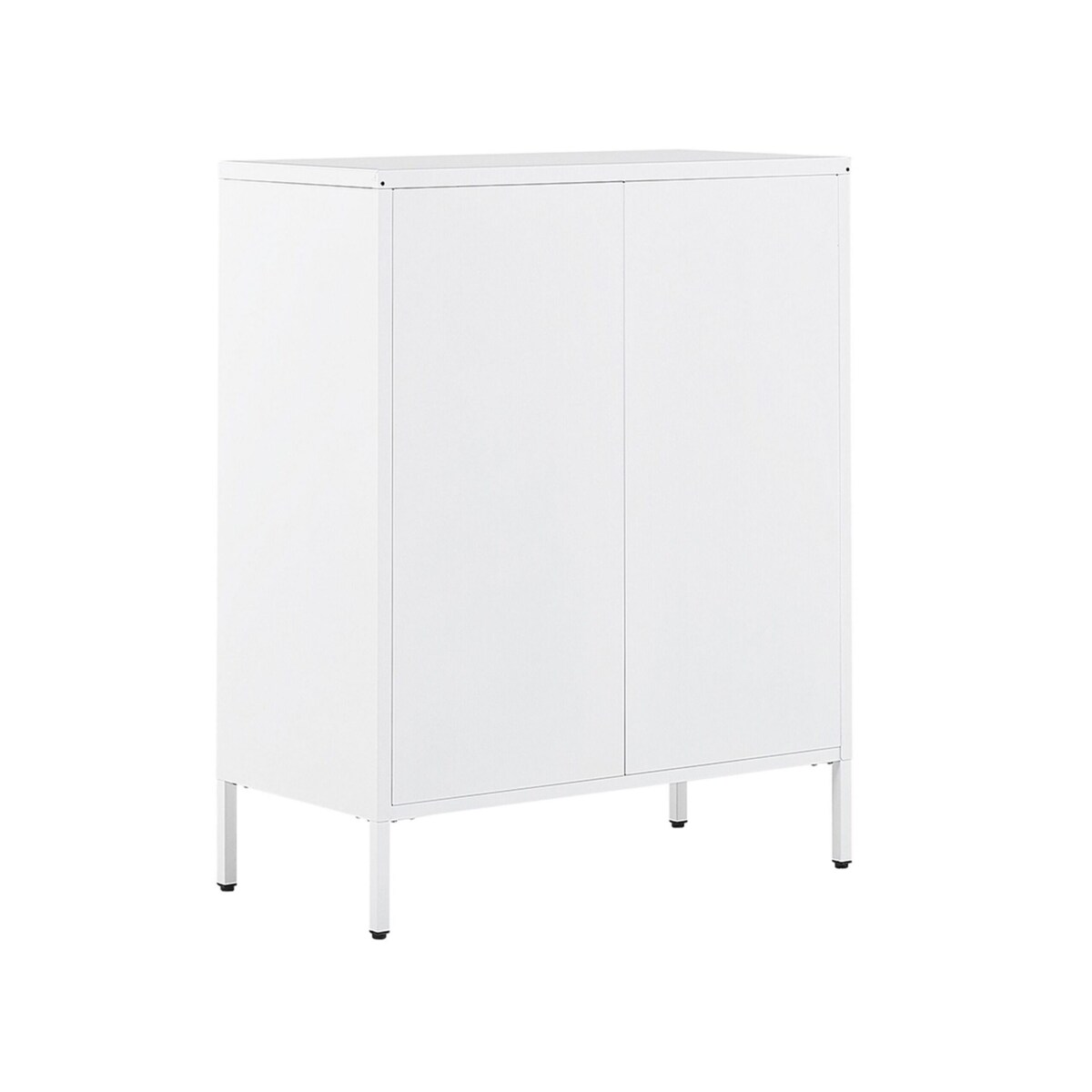 Komoda metalowa biała MATANA