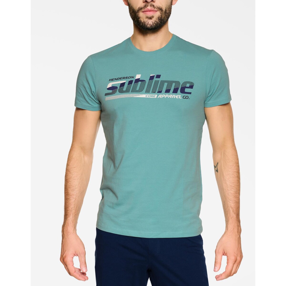 Piżama Noward 39732-06X Zielono-Granatowa Zielono-Granatowy, XXL