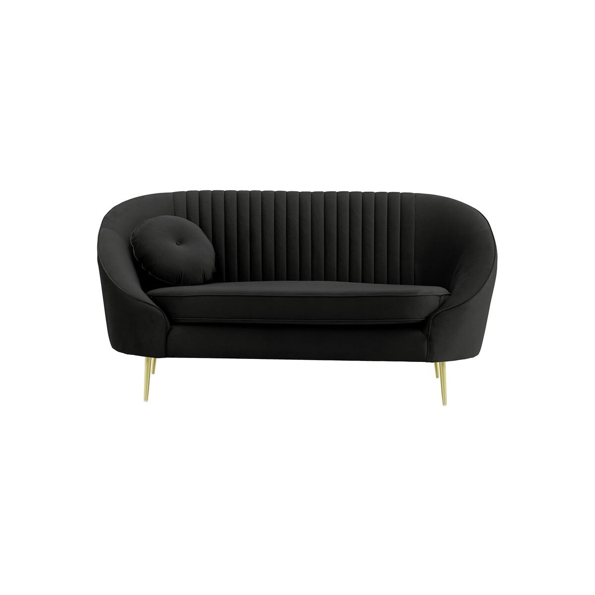 Sofa dwuosobowa Kooper z przeszyciami-Velluto 20