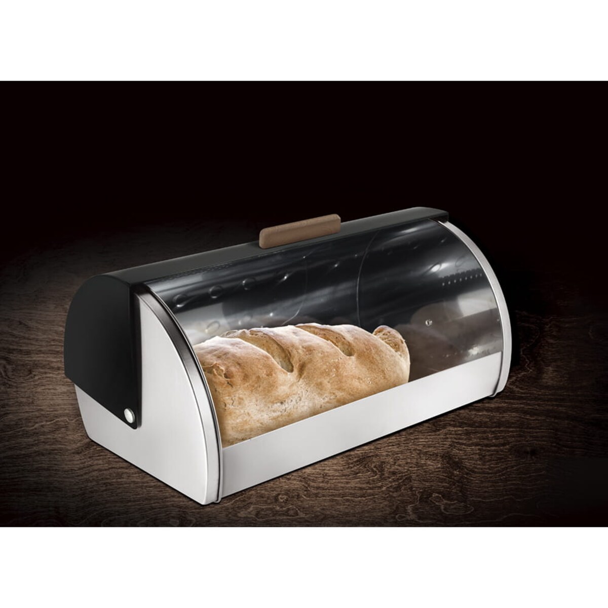 Chlebak ze stali nierdzewnej czarny Berlinger Haus BH-6455