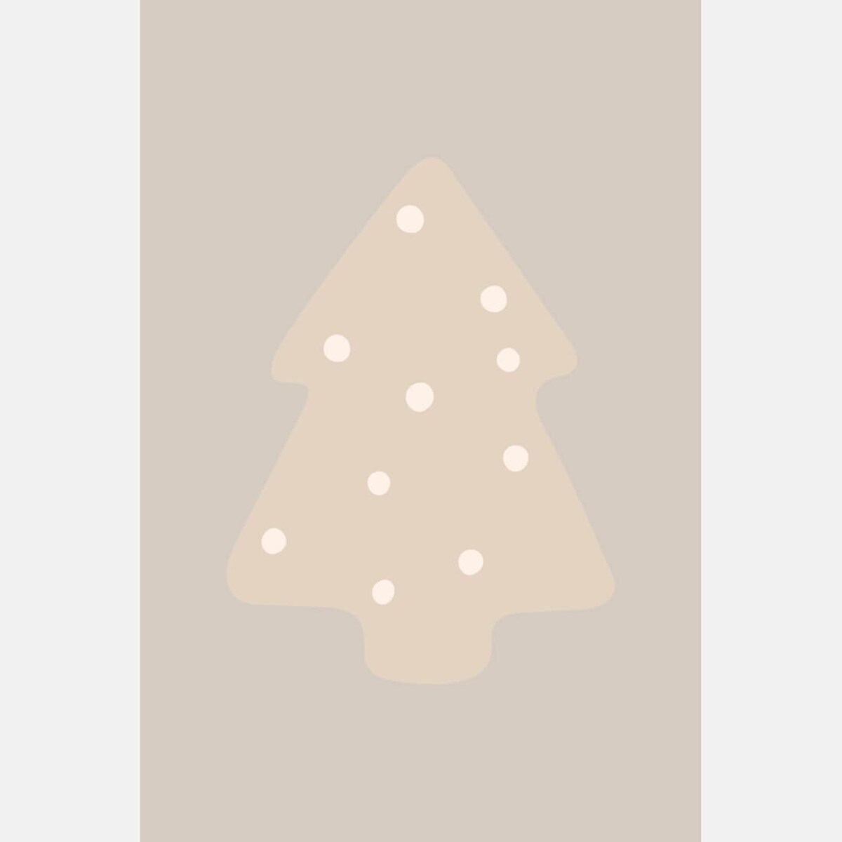 Plakat dla dzieci Choinka 40x50