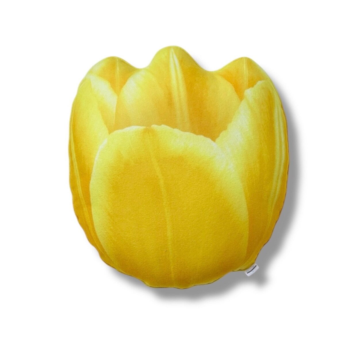 Poduszka kwiat duży żółty Tulipan