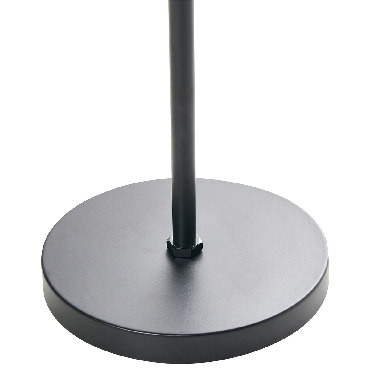 Lampa ogrodowa stojąca solarna LED LUMBE Czarny
