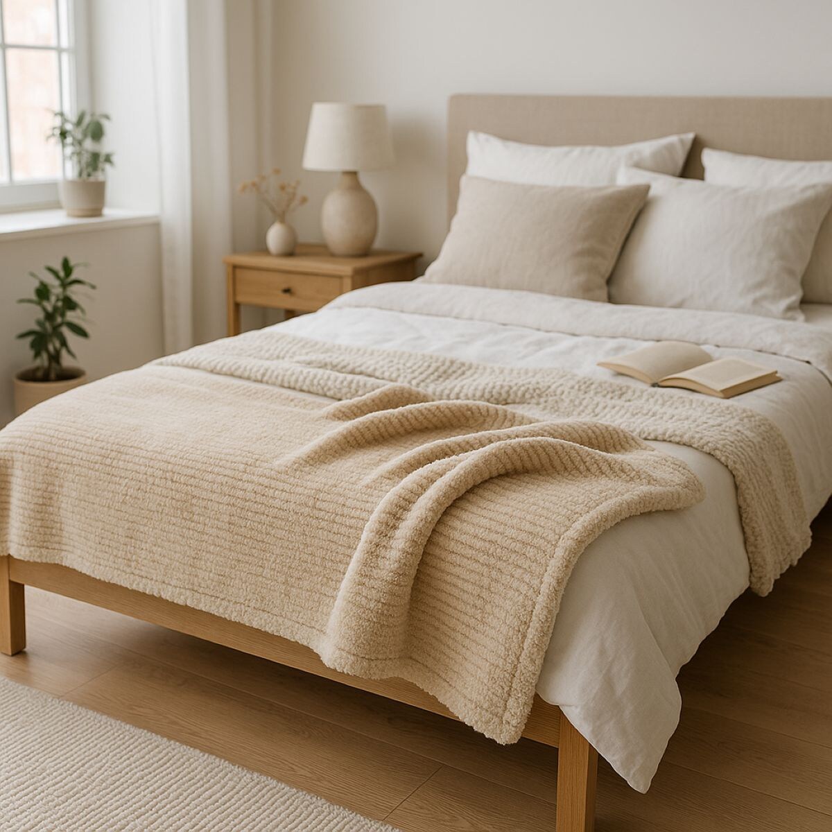 Koc flanelowy 160 x 130 cm