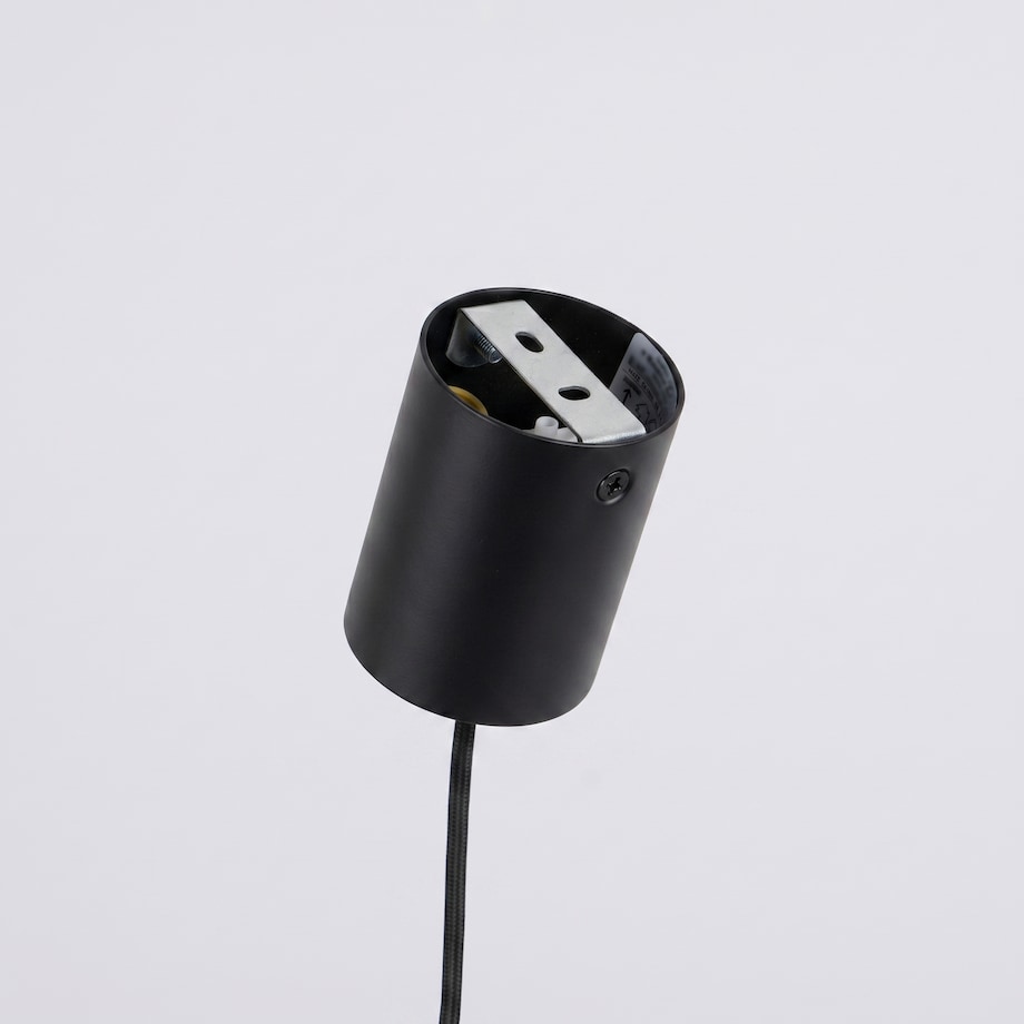 Żyrandol NOX 4L czarna