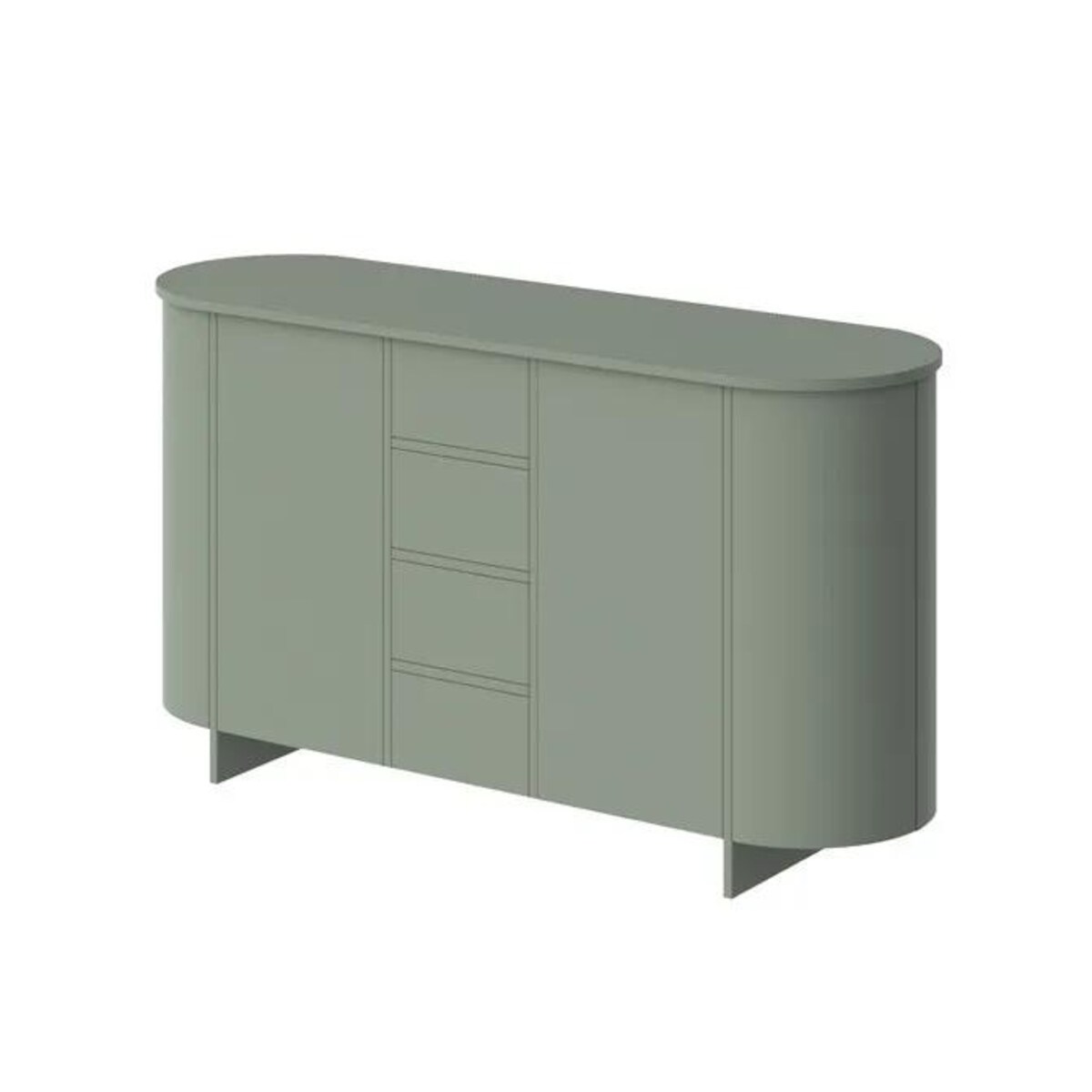 Komoda MEDUNO 163 2D4S zielona