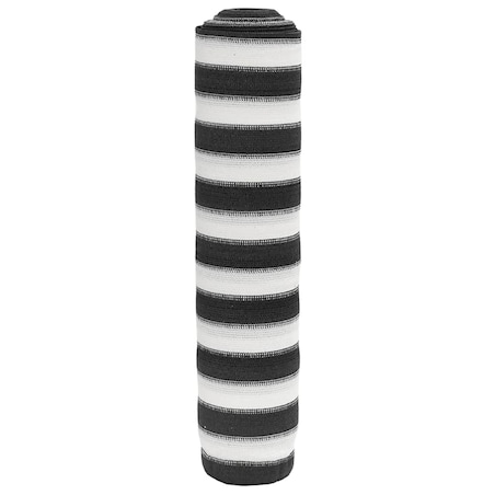 vidaXL Siatka cieniująca, antracytowo-biała, 1,5x50 m, HDPE, 150 g/m²