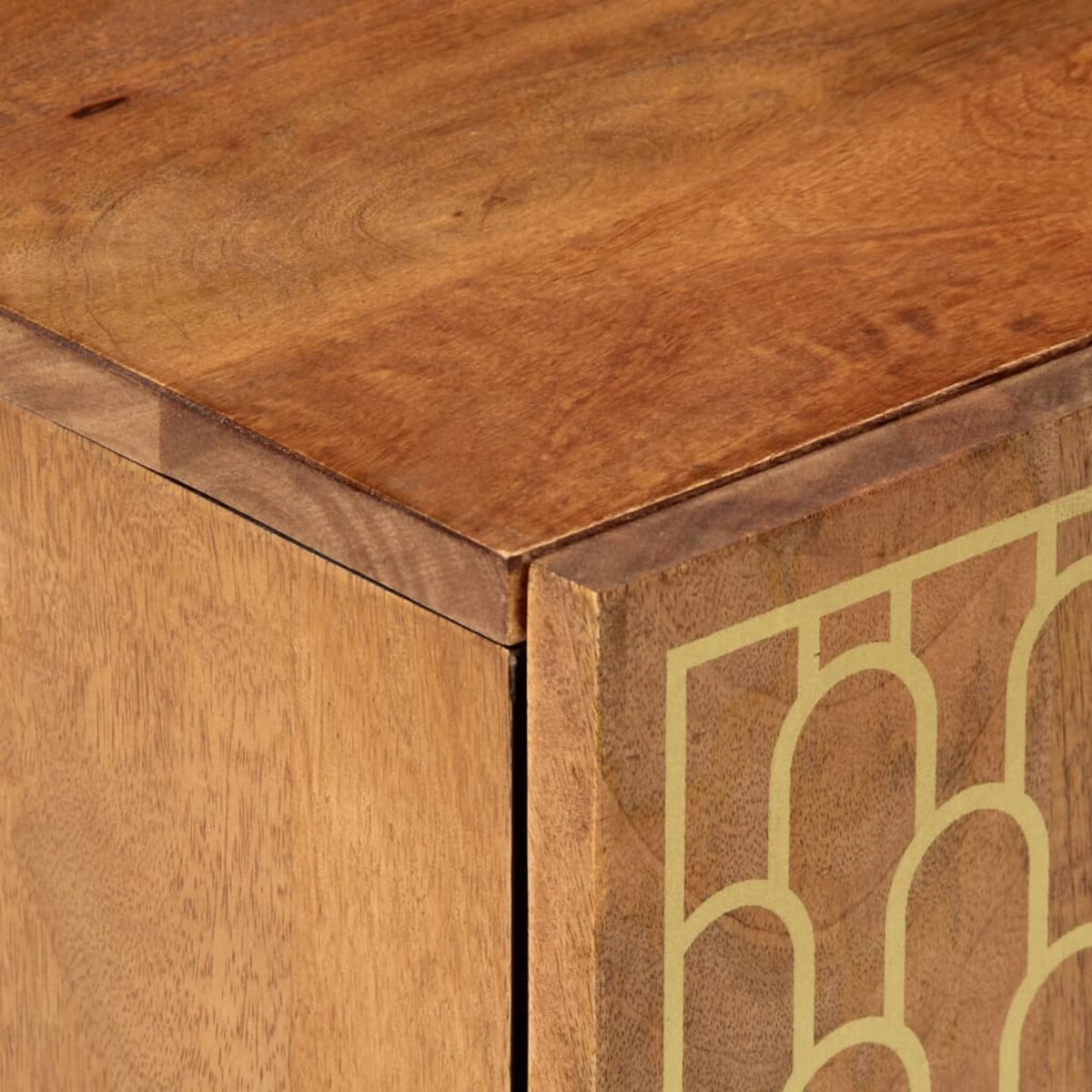 vidaXL Szafka ścienna do łazienki, 38x33x48 cm, lite drewno mango