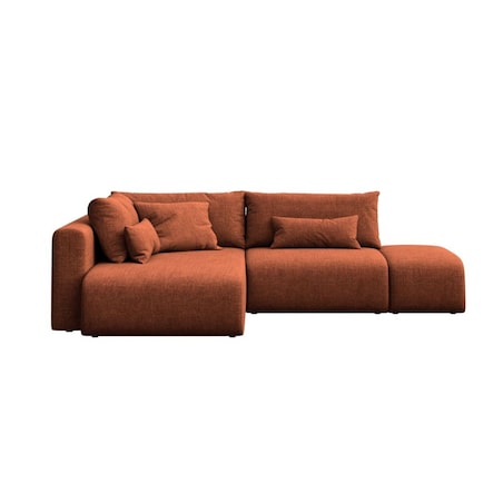 Lumine Sofa narożna - pomarańczowa