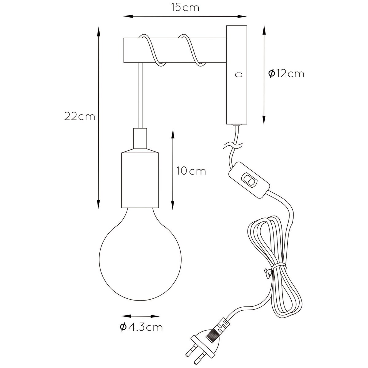 Kinkiet LAMPA ścienna PAULIEN 08227/01/66 Lucide dziecięca OPRAWA metalowa różowa