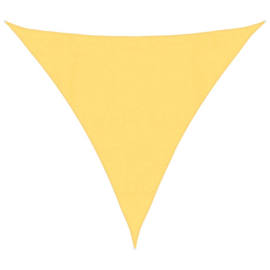 vidaXL Żagiel przeciwsłoneczny, 160 g/m², beżowy, 4,5x4,5x4,5m, HDPE