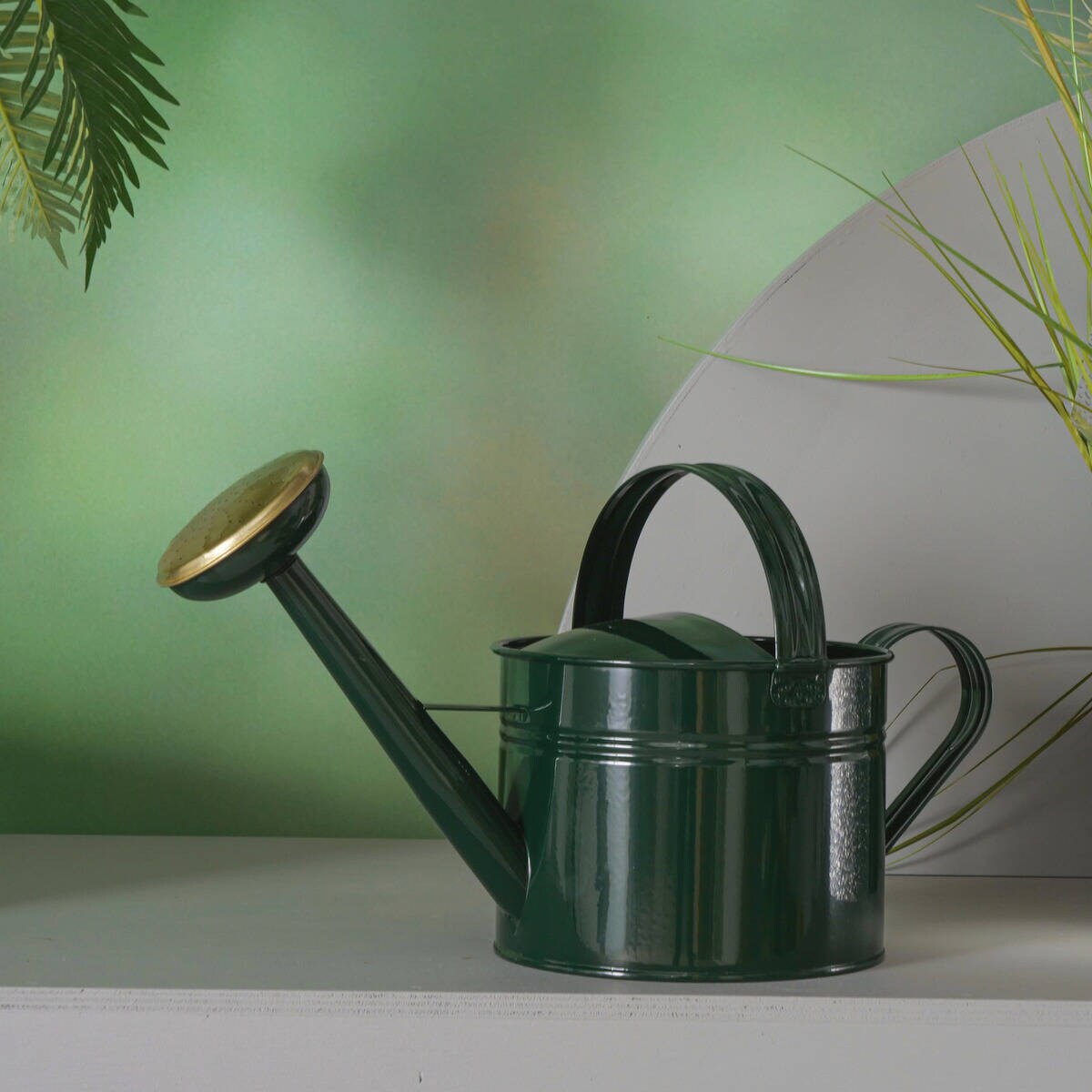 Konewka miedziana do ogrodu GIESELA, ciemna zieleń, 5 l