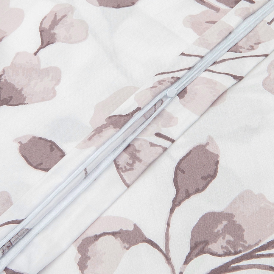 Pościel satynowa 220x200 Puha-2 w różowe kwiaty Luxury