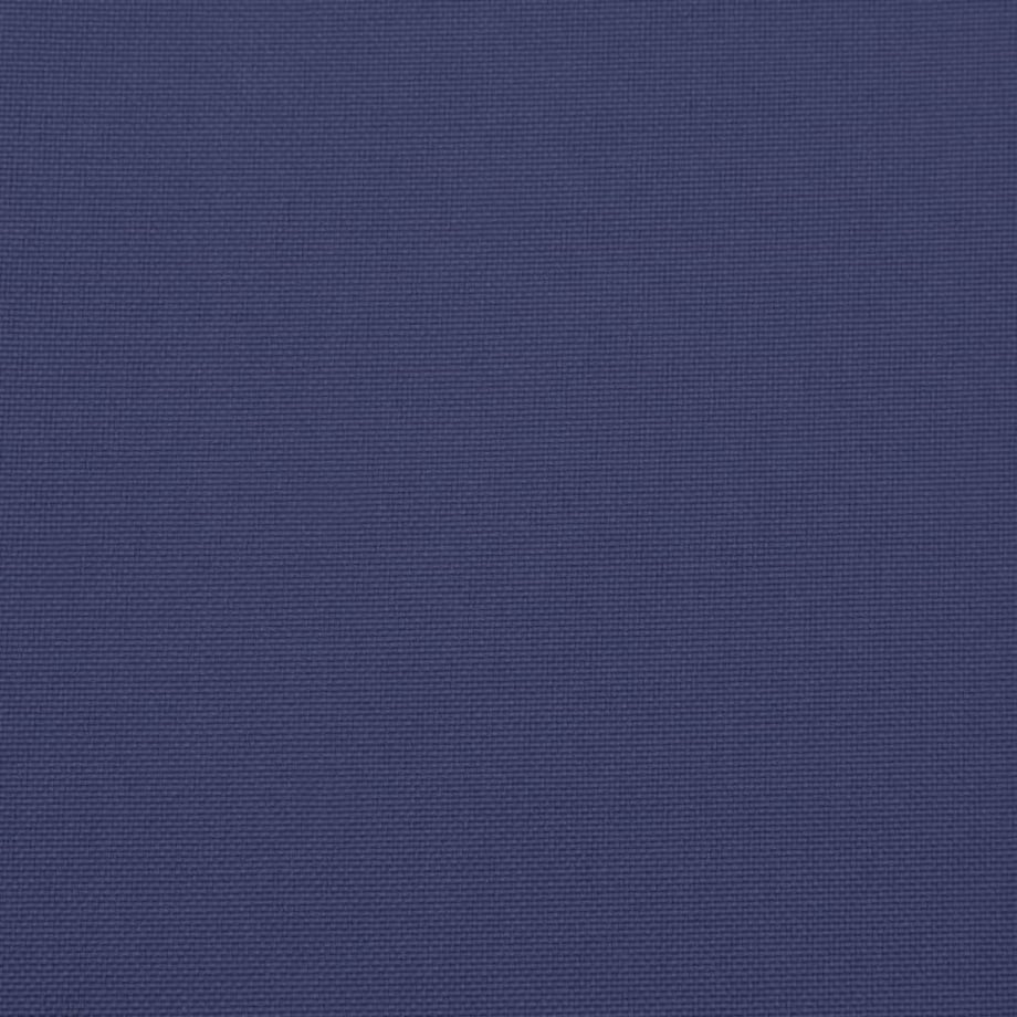 vidaXL Poduszki na ławkę ogrodową, 2 szt., granatowe, 200x50x7 cm