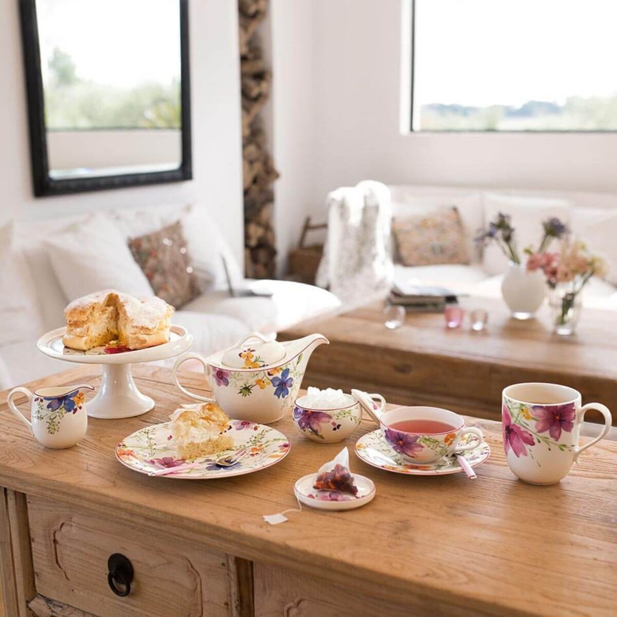 Filiżanka do herbaty Mariefleur Tea, 240 ml, Villeroy & Boch